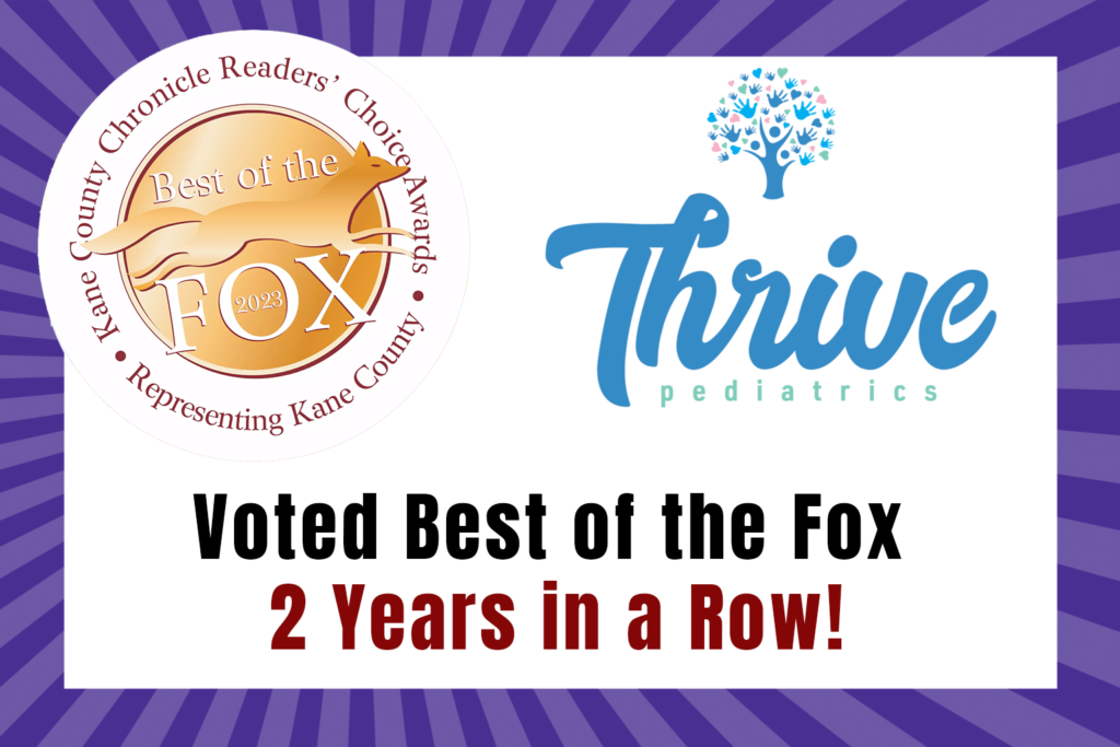 Thrive Pediatrics – Voted Best of the fox 2 years in a Row.